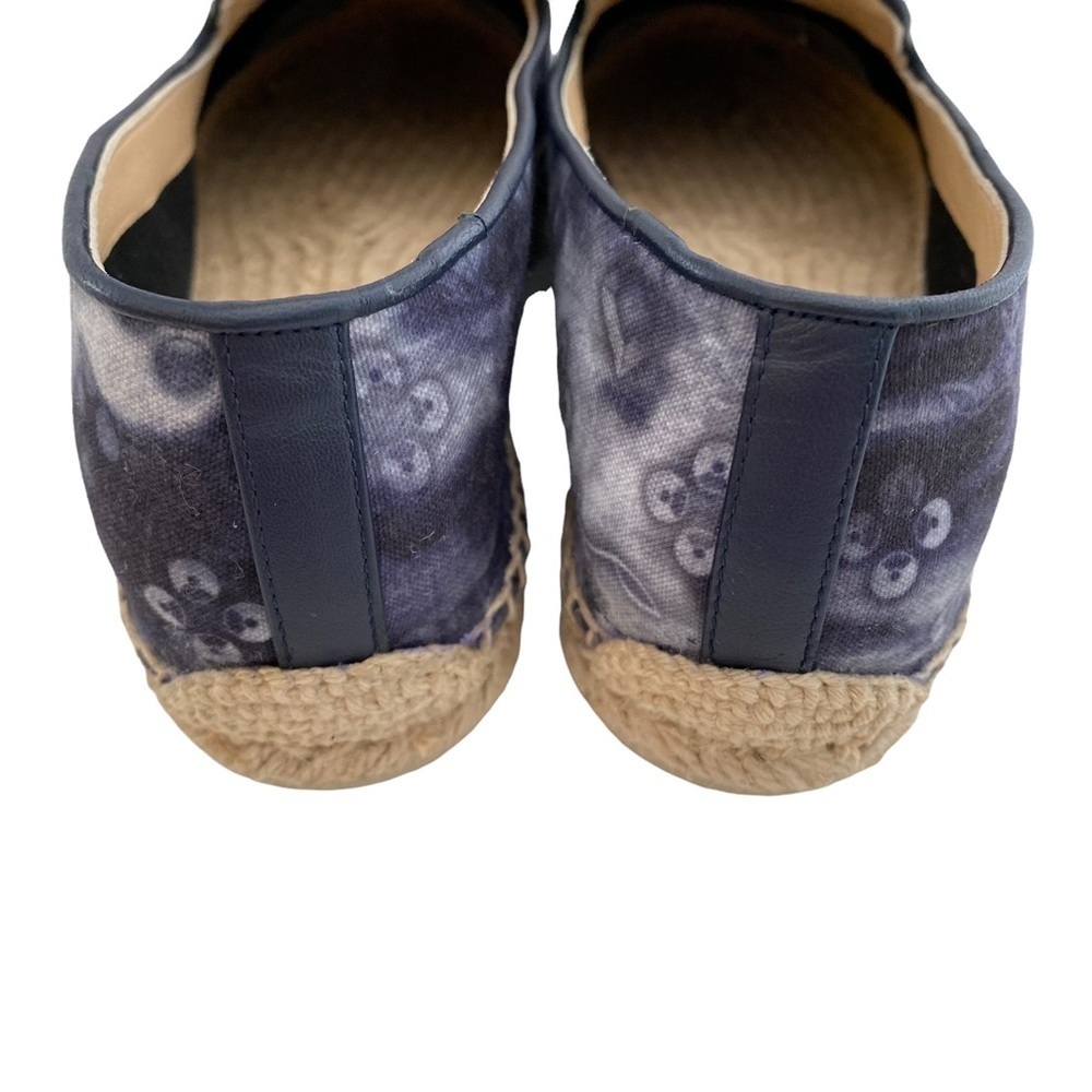 Christian Louboutin Nanou Orlanto Donna Flat Espadrilles Navy Sz 38 = 8 - Picture 13 of 16